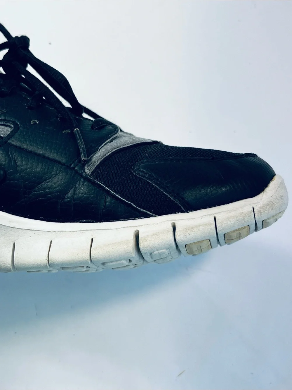 Nike Huarache Free Run Black Green  Running Shoes #510801-031 Men’s Size:10.5